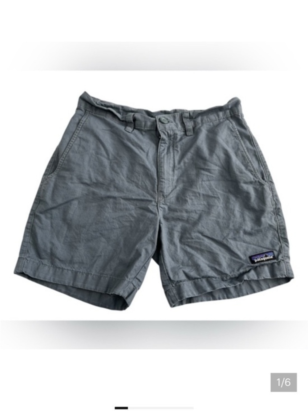 Patagonia Women's Cargo Shorts in Slate Gray